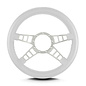 Lecarra Lecarra Mark 9 Track GT - Silver Cerakote Frame - Thick Grip - 14" Steering Wheels