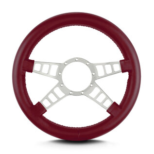 Lecarra Lecarra Mark 9 Track GT - Silver Cerakote Frame - Thick Grip - 14" Steering Wheels