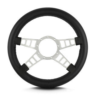 Lecarra Lecarra Mark 9 Track GT - Silver Cerakote Frame - Thick Grip - 14" Steering Wheels