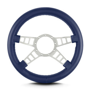 Lecarra Lecarra Mark 9 Track GT - Silver Cerakote Frame - Thick Grip - 14" Steering Wheels