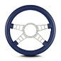 Lecarra Lecarra Mark 9 Track GT - Silver Cerakote Frame - Thick Grip - 14" Steering Wheels