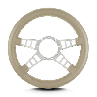 Lecarra Lecarra Mark 9 Track GT - Silver Cerakote Frame - Thick Grip - 14" Steering Wheels