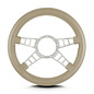 Lecarra Lecarra Mark 9 Track GT - Silver Cerakote Frame - Thick Grip - 14" Steering Wheels