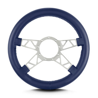 Lecarra Lecarra Mark 9 Truss - Silver Cerakote Frame - Thick Grip - 14" Steering Wheels
