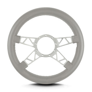 Lecarra Lecarra Mark 9 Truss - Silver Cerakote Frame - Thick Grip - 14" Steering Wheels