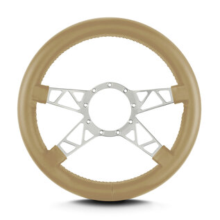 Lecarra Lecarra Mark 9 Truss - Silver Cerakote Frame - Thick Grip - 14" Steering Wheels