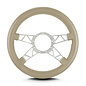 Lecarra Lecarra Mark 9 Truss - Silver Cerakote Frame - Thick Grip - 14" Steering Wheels