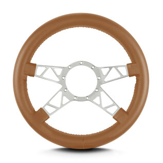 Lecarra Lecarra Mark 9 Truss - Silver Cerakote Frame - Thick Grip - 14" Steering Wheels