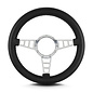 Lecarra Lecarra Mark 4 Track GT - Polished Frame - Thick Grip - 14" Steering Wheels