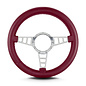 Lecarra Lecarra Mark 4 Track GT - Polished Frame - Thick Grip - 14" Steering Wheels