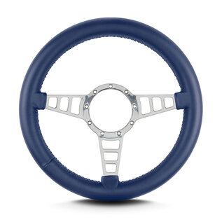 Lecarra Lecarra Mark 4 Track GT - Polished Frame - Thick Grip - 14" Steering Wheels