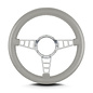 Lecarra Lecarra Mark 4 Track GT - Polished Frame - Thick Grip - 14" Steering Wheels