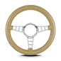 Lecarra Lecarra Mark 4 Track GT - Polished Frame - Thick Grip - 14" Steering Wheels