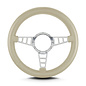 Lecarra Lecarra Mark 4 Track GT - Polished Frame - Thick Grip - 14" Steering Wheels