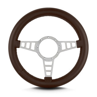 Lecarra Lecarra Mark 4 Track GT - Silver Cerakote Frame - Thick Grip - 14" Steering Wheels