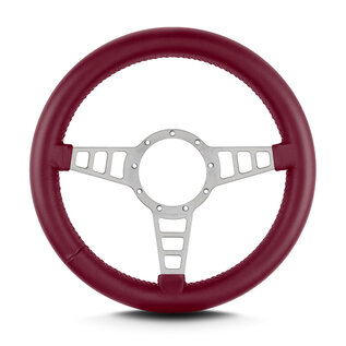 Lecarra Lecarra Mark 4 Track GT - Silver Cerakote Frame - Thick Grip - 14" Steering Wheels