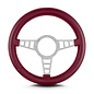 Lecarra Lecarra Mark 4 Track GT - Silver Cerakote Frame - Thick Grip - 14" Steering Wheels