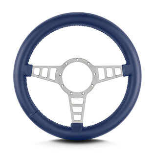 Lecarra Lecarra Mark 4 Track GT - Silver Cerakote Frame - Thick Grip - 14" Steering Wheels