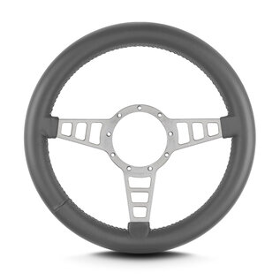 Lecarra Lecarra Mark 4 Track GT - Silver Cerakote Frame - Thick Grip - 14" Steering Wheels