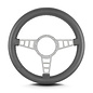 Lecarra Lecarra Mark 4 Track GT - Silver Cerakote Frame - Thick Grip - 14" Steering Wheels