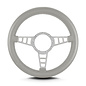 Lecarra Lecarra Mark 4 Track GT - Silver Cerakote Frame - Thick Grip - 14" Steering Wheels