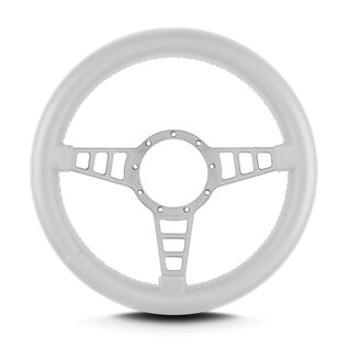 Lecarra Lecarra Mark 4 Track GT - Silver Cerakote Frame - Thick Grip - 14" Steering Wheels