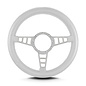 Lecarra Lecarra Mark 4 Track GT - Silver Cerakote Frame - Thick Grip - 14" Steering Wheels
