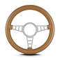 Lecarra Lecarra Mark 4 Track GT - Silver Cerakote Frame - Thick Grip - 14" Steering Wheels