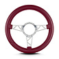 Lecarra Lecarra Mark 4 Truss - Polished Frame - Thick Grip - 14" Steering Wheels