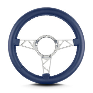 Lecarra Lecarra Mark 4 Truss - Polished Frame - Thick Grip - 14" Steering Wheels