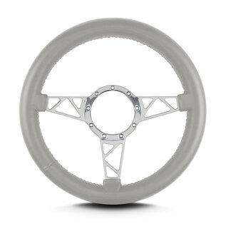 Lecarra Lecarra Mark 4 Truss - Polished Frame - Thick Grip - 14" Steering Wheels