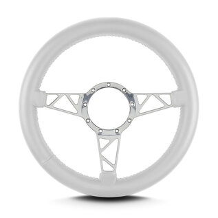 Lecarra Lecarra Mark 4 Truss - Polished Frame - Thick Grip - 14" Steering Wheels