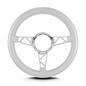 Lecarra Lecarra Mark 4 Truss - Polished Frame - Thick Grip - 14" Steering Wheels