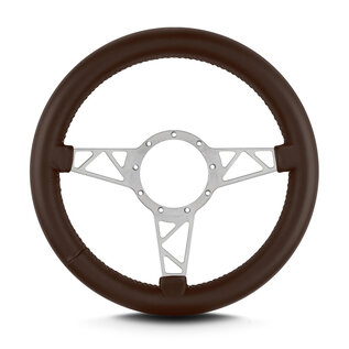 Lecarra Lecarra Mark 4 Truss - Silver Cerakote Frame - Thick Grip - 14" Steering Wheels
