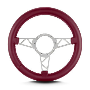 Lecarra Lecarra Mark 4 Truss - Silver Cerakote Frame - Thick Grip - 14" Steering Wheels