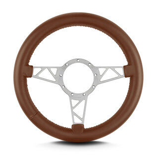 Lecarra Lecarra Mark 4 Truss - Silver Cerakote Frame - Thick Grip - 14" Steering Wheels