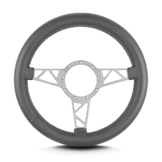 Lecarra Lecarra Mark 4 Truss - Silver Cerakote Frame - Thick Grip - 14" Steering Wheels