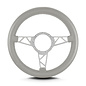 Lecarra Lecarra Mark 4 Truss - Silver Cerakote Frame - Thick Grip - 14" Steering Wheels