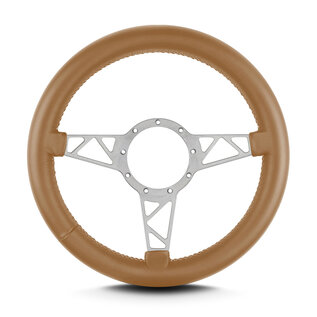 Lecarra Lecarra Mark 4 Truss - Silver Cerakote Frame - Thick Grip - 14" Steering Wheels