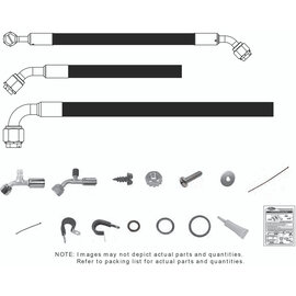 Vintage Air 1968-82 Chevrolet Corvette SureFit Reduced Barrier Modified Hose Kit - 526781