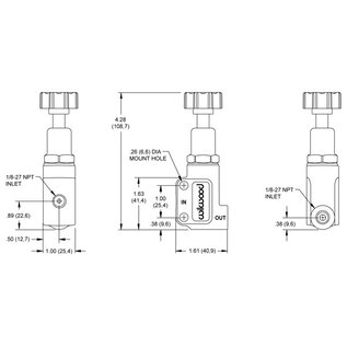 Wilwood Brakes Proportioning Valve - Wilwood - 260-8419