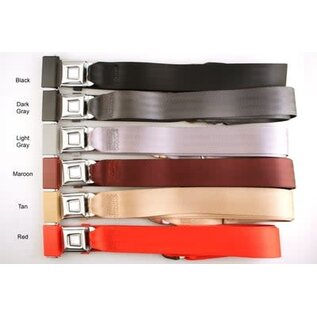 Affordable Street Rods Seat Belts - Non-Retractable Lap Style - 2 Point