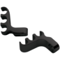 Billet Specialties Valve Cover Mounts - 3 Wire - Black - 69783