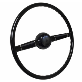 Limeworks 40 Ford Steering Wheel Kit with Embossed Ford V8 Horn Cap - ST3002-EV8