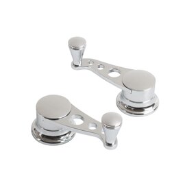 Lokar Lakester Steel Vent Window Cranks (Pair) - Ford Pre-49