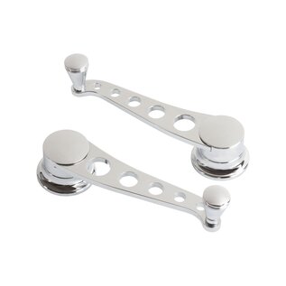Lokar Lakester Steel Window Cranks (Pair) - GM Pre-49