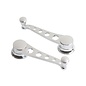 Lokar Lakester Steel Window Cranks (Pair) - GM Pre-49