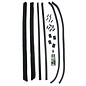 Vintique, Inc. 1932 Ford 5W & Sedan Front Door Window Channel Kit - B-45983-5W/2DSS