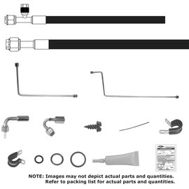 Vintage Air 1981-87 Chevrolet Pickup SureFit™ Reduced Barrier Modified Hose Kit - 521211