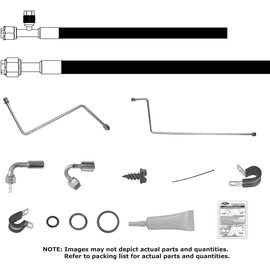 Vintage Air 1973-80 Chevrolet Pickup SureFit™ Reduced Barrier Modified Hose Kit - 521209